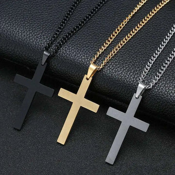 Gothic Cross Pendant Necklace